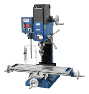 HBM BF 28 Vario - frézka na kov, vario otáčky, kužel MK3, 125 kg